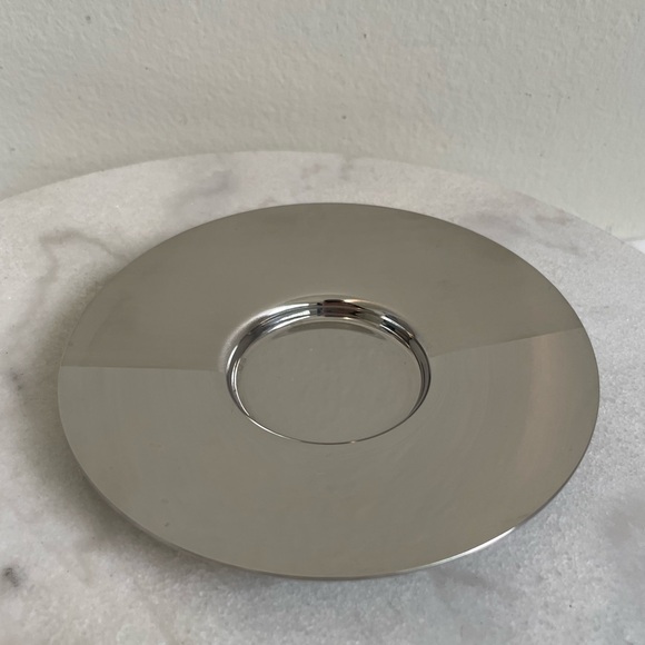 Vintage Atelier Oi for Nespresso Espresso Glass Cup and Stainless Steal Saucer - Picture 5 of 14